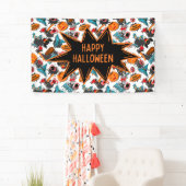 Retro Comic Book Halloween Banner (Insitu)