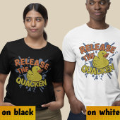 Retro Comic Buch Gummi Duck Funny Phrase Pub T-Shirt