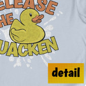 Retro Comic Buch Gummi Duck Funny Phrase Pub T-Shirt