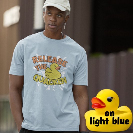 Retro Comic Buch Gummi Duck Funny Phrase Pub T-Shirt