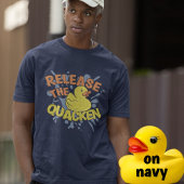 Retro Comic Buch Gummi Duck Funny Phrase Pub T-Shirt