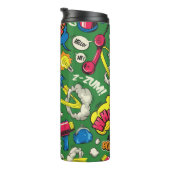 Retro Comic Burst Pop Art Thermosbecher (Nach rechts gedreht)