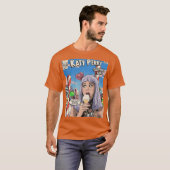 Retro Comic Cover Katy Perry Music Artwork caesium T-Shirt (Vorne ganz)
