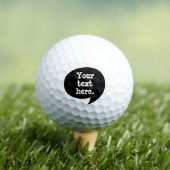 Retro-Comic-Dialog-Raster-Golfbälle Golfball (Insitu T-Shirt)