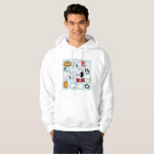 Retro Comic Explosion Pop Art Hoodie (Vorne ganz)