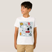 Retro Comic Explosion Pop Art T-Shirt (Vorne ganz)