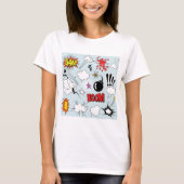 Retro Comic Explosion Pop Art T-Shirt (Vorderseite)