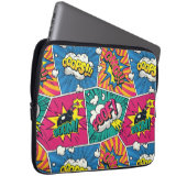 Retro Comic Explosionen - farbenfrohe Pop Art Desi Laptopschutzhülle (Vorne Rechts)