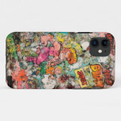 Retro Comic Hero Mobile Fall Case-Mate iPhone Hülle (Rückseite (Horizontal))