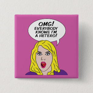 RETRO COMIC-Knöpfe Button