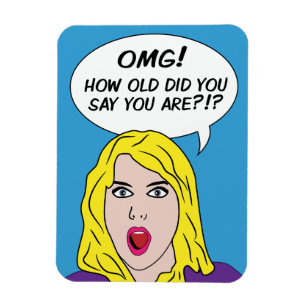 RETRO COMIC-Magneten Magnet