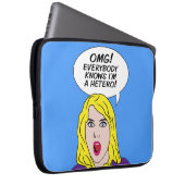 RETRO-COMIC Notebook-Ärmel Laptopschutzhülle (Vorne Rechts)