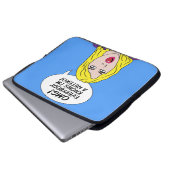 RETRO-COMIC Notebook-Ärmel Laptopschutzhülle (Vorne Knopf)