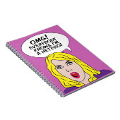 RETRO-COMIC-Notebook Notizblock (Rechte Seite)