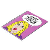RETRO-COMIC-Notebook Notizblock (Linke Seite)
