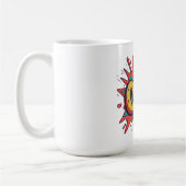 Retro-Comic-„OMG!“-Pop-Art-Kaffeetasse Kaffeetasse (Links)