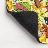 Retro Comic Pop Art Mouse Pad Magie Mousepad (Ecke)