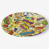 Retro Comic Pop Art Paper Teller (Schrägansicht)