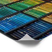 Retro-Comic-Stil: Gold Glamour Pop Art Panel Poster (Ecke)