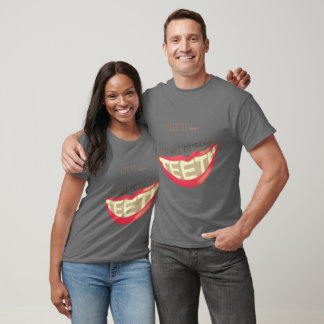 Retro-Comic-Stil Grafik-T-Shirt mit mutigem Text f T-Shirt