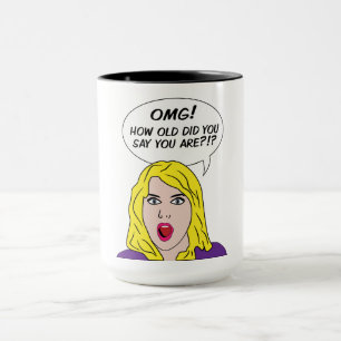 RETRO-COMIC-Tasse Tasse