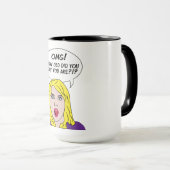 RETRO-COMIC-Tasse Tasse (VorderseiteRechts)