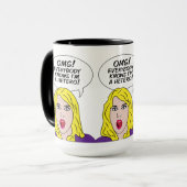 RETRO-COMIC-Tasse Tasse (Vorderseite Links)