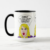 RETRO-COMIC-Tasse Tasse (Links)