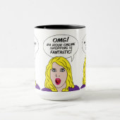 RETRO-COMIC-Tasse Tasse (Zentrum)
