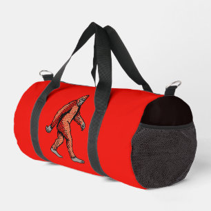 Retro-Comic-Waldkreatur-Pop-Art-Panel Duffle Bag