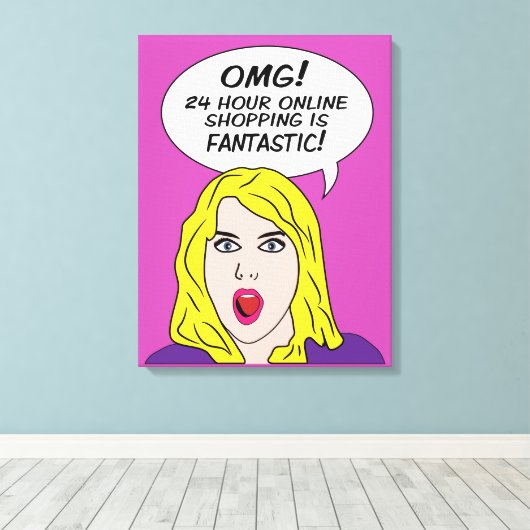 RETRO-COMICEN als Leinwand umhüllt (Insitu (Holzboden))