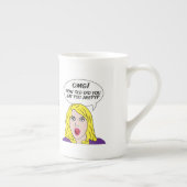 RETRO-COMICEN benutzerdefinierte Tasse (Rechts)