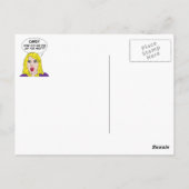 RETRO-COMICEN Geburtstagskarte Postkarte (Rückseite)