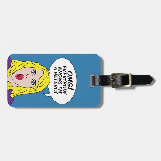 RETRO-COMICEN - Gepäckanhänger (Vorderseite horizontal)