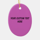 RETRO-COMICEN KERAMIK ORNAMENT (Hinten)