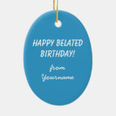 RETRO-COMICEN KERAMIKORNAMENT (Hinten)