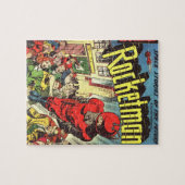 Retro Comicen - Rocketman Puzzle (Horizontal)
