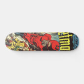 Retro Comicen - Rocketman Skateboard (Horizontal)