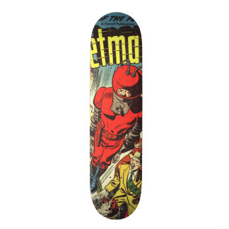Retro Comicen - Rocketman Skateboard