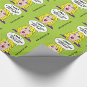 RETRO-COMICEN zum Geburtstag Geschenkpapier (Ecke)