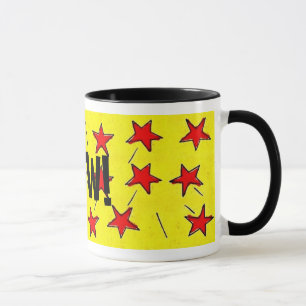 Retro Comix Stars "WOW" Tasse