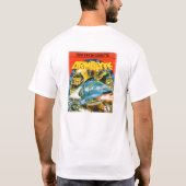 Retro Commodore 64 Computer (Legende) T-Shirt (Rückseite)