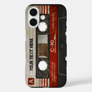 Retro-Compact-Audiokassette   DJ Best Gifts iPhone 16 Hülle