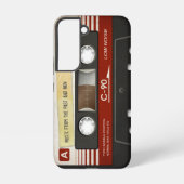 Retro-Compact-Audiokassette | DJ Best Gifts Samsung Galaxy Hülle (Rückseite)