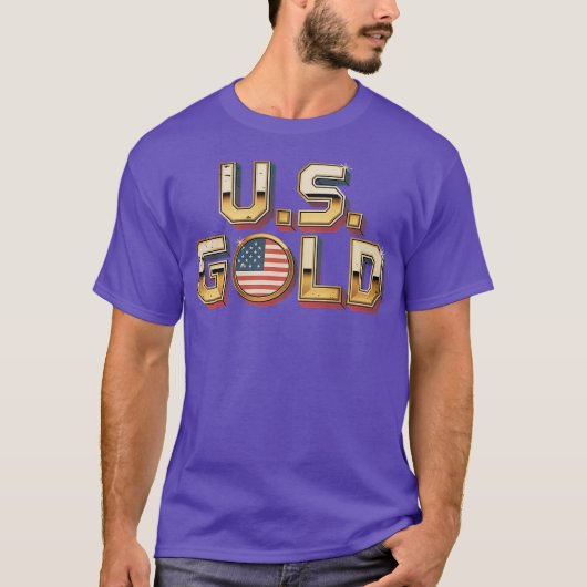 Retro Computer Games - US Gold T-Shirt (Vorderseite)