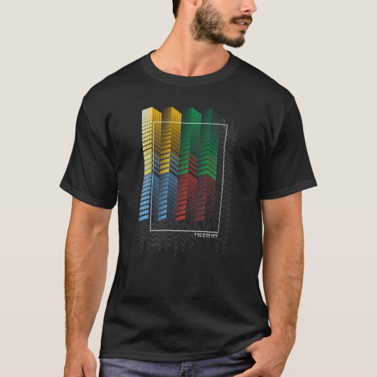 Retro-Computer-Geek-Programmierer Nerds Daten Code T-Shirt (Vorderseite)