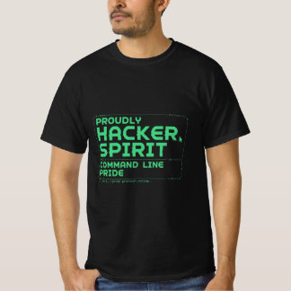Retro-Computer-Kommandozeile-Stolz-Shirt T-Shirt