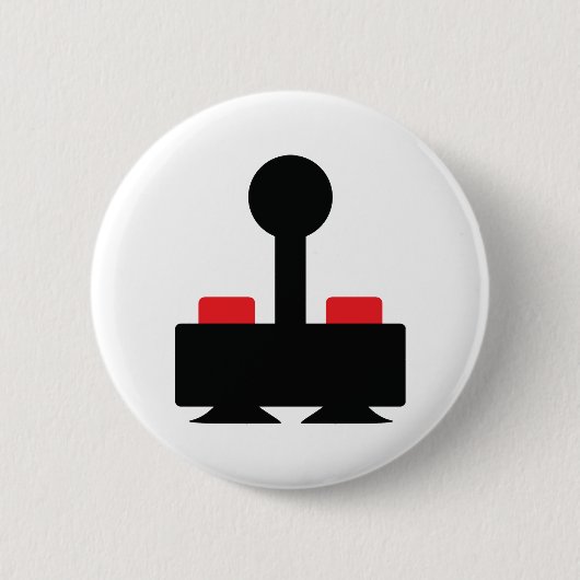 Retro Computer oldschool Button (Vorderseite)