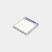 Retro-Computer-Texteditor-Fenster Post-it Klebezettel (angewinkelt)