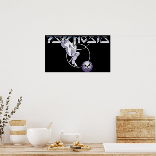 Retro Computerspiele - Psygnosis Poster (Küche)